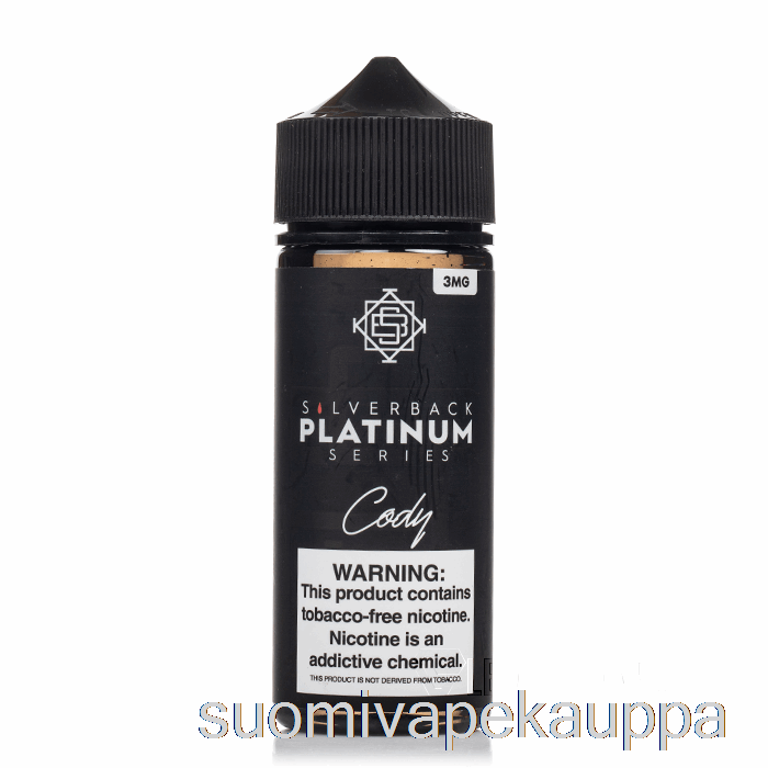 Vape Netistä Cody - Silverback Platina Sarja - 120ml 6mg